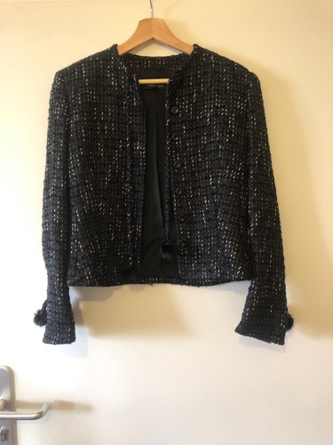 Vintage bouclé jacke von - bouclé-jacke,