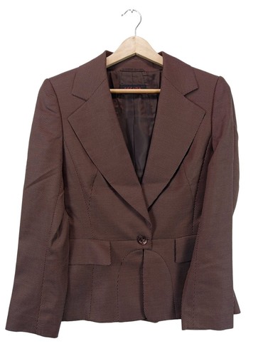 Escada kurz blazer braun - kurz-blazer,